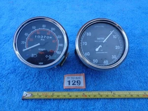 Smiths Drehzahlmesser & unbekannter Tacho aus BSA A7 A10 Gold Star Projekt LOT #129 - Bild 1 von 9
