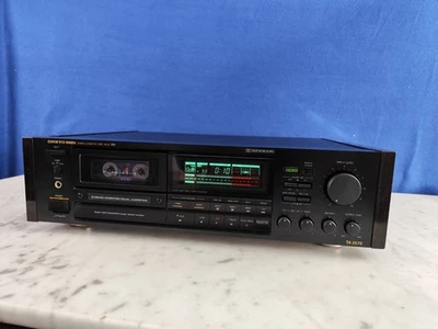 Onkyo Integra TA-2570 Platine Cassette Avec Holzseiten Dépassé - 12 Mois - Photo 1/4