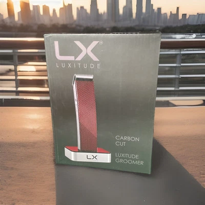 Kit de higiene masculino Luxitude corte carbono 10 peças marrom. Novo na caixa - Imagem 1 de 4