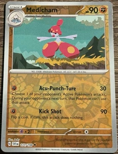 Medicham Reverse Holo 111/198 Pokemon SV: Scarlatto e Viola quasi nuovo/m (L) - Foto 1 di 2