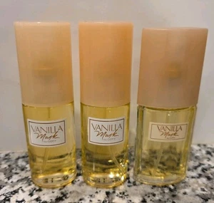 NEU 3 Flaschen Vanille Moschus von Coty, Kölnisch Wasser Spray für Frauen - Bild 1 von 5