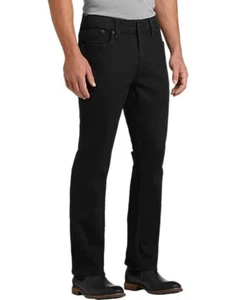 $159.00 True Religion Men's 44" X 33" Ricky NO Flap Relaxed Straight Black Pants - Picture 1 of 17
