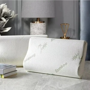 Slow Rebound Memory Foam Pillow Support NeckRelief Orthopedic Pillows Home - Picture 1 of 6