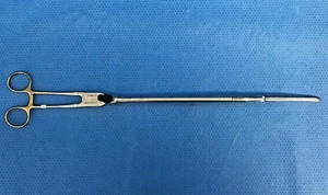 Pilling 211117A, Gold Handle Landreneau Masher Grasping Forceps, 30 Day Warranty - Picture 1 of 6