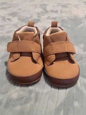 Baby boy work boots (size 0-3m) * NWOT - Image 1 of 4