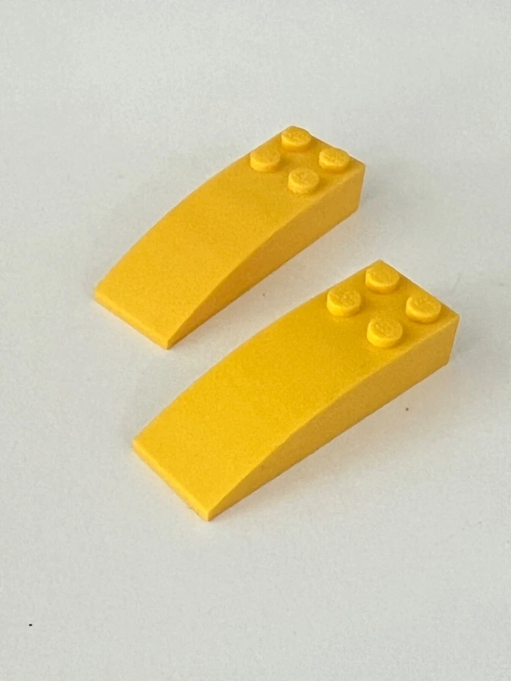 乐高零件 44126 (2 件) 弯形斜坡,6x2x2 选择颜色 — 第 1/1 张图片