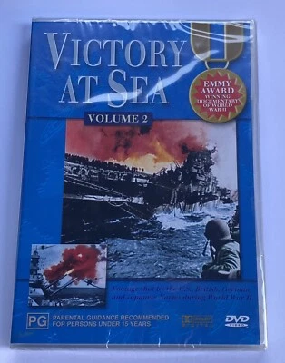 Victory At Sea Vol 2 DVD NEW & SEALED** Documentary War Rated PG Region 4 AU - Image 1 of 2