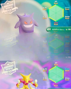 Pokémon Let's Go Pikachu & Eevee - ✨Shiny Gengar & Alakazam Set ✨ - FAST - Picture 1 of 1