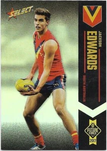 2017 Future Force Silver Rainbow Parallel (27) Jackson EDWARDS South Australia - Picture 1 of 1