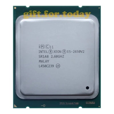 Intel Xeon E5-2650 V2 SR1A8 Socket 2011 CPU Processor 2.60GHz 8-Core 20MB 95 W - Image 1 of 4