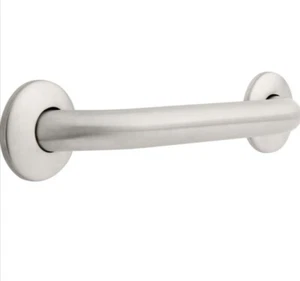 Franklin latón 12 pulgadas Barra de agarre de acero inoxidable compatible con ADA x1-1/4  - Imagen 1 de 2