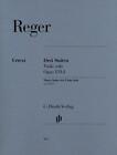 Reger, Max - Drei Suiten op. 131d f&#252;r Viola solo | Buch | 9790201804682