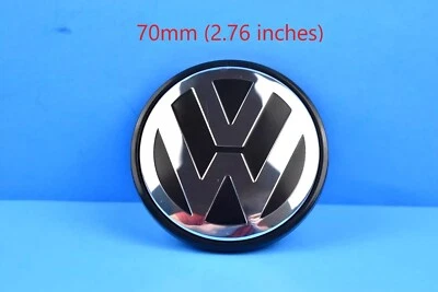 Новый 2004-2010 Volkswagen Touareg 70 мм 2,7» центральный колпак колеса логотип 7L6601149B ✅ - Изображение 1 из 4