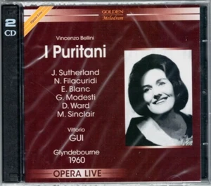 BELLINI I PURITANI Joan Sutherland Nicola Filacuridi Blanc Vittorio Gui 1960 2CD - Picture 1 of 1