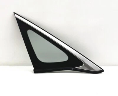 Moldura cromada de vidrio para ventana de cuarto izquierdo/conductor para Honda Civic Sedán 22-25 Foto 1 de 4