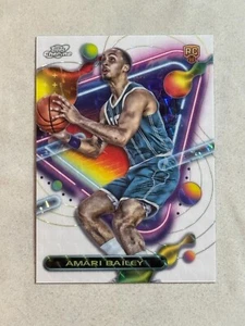 2023-24 Topps Cosmic Chrome White Hole Refractor Amari Bailey Rookie RC SP #186 - Picture 1 of 2