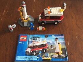 LEGO City 3366 Satellite Launch Pad 95% Complete W/ Instructions, No Box