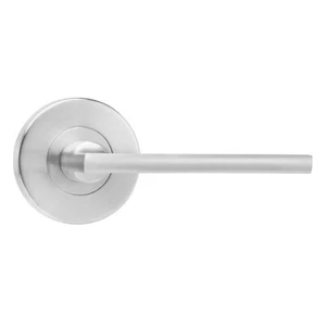 Orba Dummy Lever Handle - Satin Chrome - Picture 1 of 2