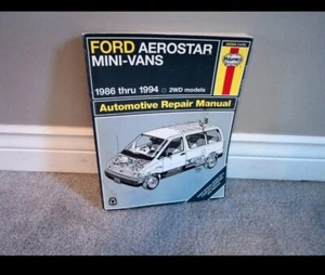 Haynes Repair Manual 1476 - Ford Aerostar Mini-Vans - 1986 thru 1994 - Picture 1 of 1