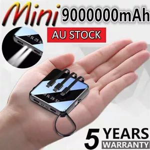 Portable 9000000mAh Power Bank Battery USB Charger External Fast Charging - Picture 1 of 16