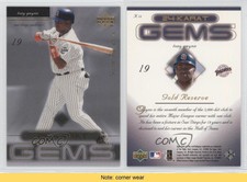2000 Upper Deck Gold Reserve 24 Karat Gems Tony Gwynn #K14 HOF