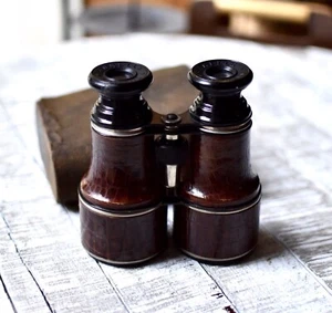 Antique Navy Binoculars Jumelle Marine WW1 Collectable Navy Military Binoculars - Picture 1 of 8