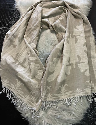 Подлинный CP абажуры женщин шарф шаль надежном с бахромой детали - Изображение 1 из 4