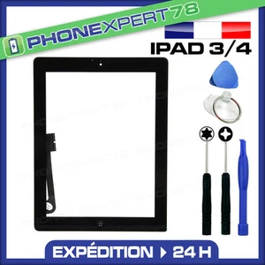 KOMPLETTER TOUCHSCREEN SCHWARZ für IPAD 3 SCHWARZ + WERKZEUGE - Bild 1 von 1
