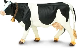 Holstein Cow Figurine - Detailed 5" Plastic Model Figure - Fun Educational Play - Picture 1 of 12