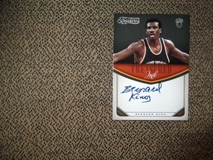 2012-13 PANINI TIMELESS TREASURES TREASURED INK BERNARD KING AUTO AUTOGRAPH /199