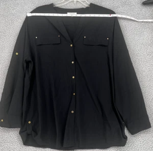Top negro para mujer Calvin Klein talla 2x - Imagen 1 de 11