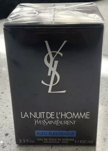 Yves Saint Laurent La Nuit De L'Homme Bleu Electrique Eau de Toilette |  baslerbeauty