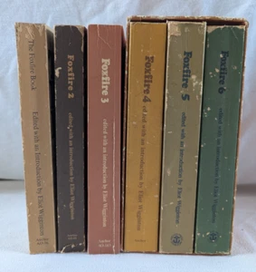 Foxfire books 1, 2, 3, 4, 5, 6 set 1 - 6 Homesteading Crafts Plain Living - Picture 1 of 21
