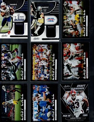2022 ABSOLUTE  FOOTBALL  INSERTS Buy MORE SAVE MORE!! - Image 1 of 4