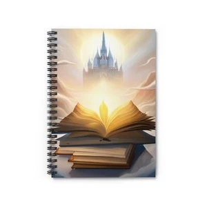 Library 118 lined pages Notebook - Ruled Line - Picture 1 of 5