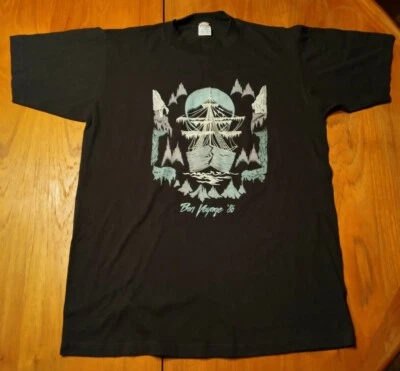 Camiseta de concierto vintage de los 80 Betrayer Bon Voyage 86 banda de heavy metal Foto 1 de 4