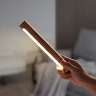 Simple Style Wooden LED Sconce Magnetic Dimming Light USB Rechargeable Wall Lamp