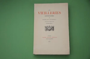 Lyon Canuts Nizier de Puitspelu Les Vieilleries lyonnaises 1927 1/450 exemplaire - Imagen 1 de 4