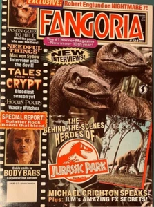 SCI FI HORROR CULT FILM MAGAZINE FANGORIA #126 SEPTEMBER 1993 JURASSIC PARK - Picture 1 of 1