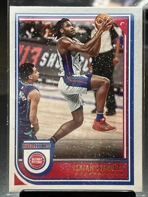 2022-23 Hoops Winter #63 Isaiah Stewart - Detroit Pistons - Image 1 of 2