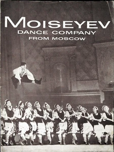 Moiseyev Tanzkompanie aus Moskau 1958 - 1959 Programmballett - Bild 1 von 2