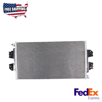 Núcleo de aluminio condensador de aire acondicionado para 03-23 GMC Savana 2500 3500 1500 Chevrolet Foto 1 de 4
