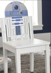 Pottery Barn Kids Star Wars R2-D2 Chair Wood Discontinued (BRAND-NEW) - Picture 1 of 3