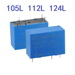 SanYou Relay SMIH-S-105L SMIH-S-112L SMIH-S-124L 16A 5-Pins Relay - Picture 1 of 4