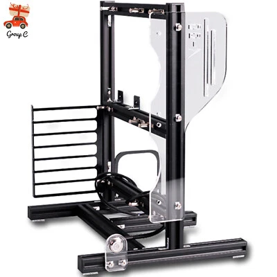 PC Frame Test Bench ITX ATX MATX Open Air Case Water Cooling Fan Chassic t Black - Image 1 of 4