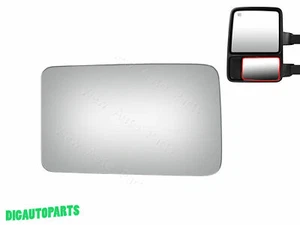 Towing Mirror Glass Lower for 2008-2016 Ford F250 Super Duty Driver Side LH 3917 - Picture 1 of 12