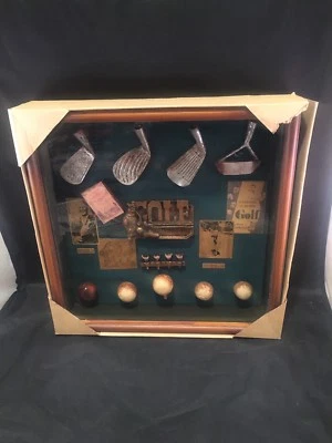 Vitrinas artesanales de golf clásicas Sherwood Brands Bob Jones Babe Zaharias Foto 1 de 4