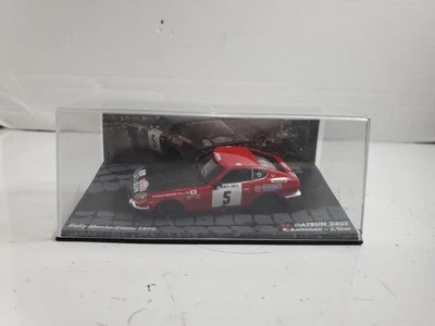 Damaged - Datsun 240Z Rally Montecarlo 1972-R. Aaltonen-J. Todt 1:43 Altaya IXO - Image 1 of 4