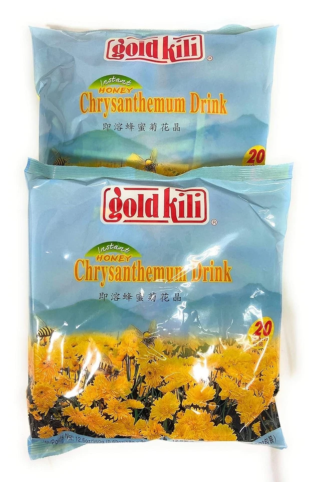 Gold Kili Instant Honey Chrysanthemum Drink 0.63oz/18g X20 Sachets