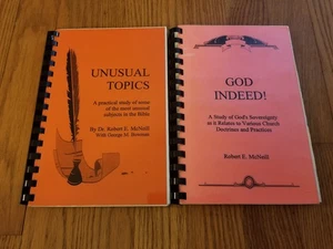 Dr Robert E McNeill Books Unusual Topics God Indeed ~SIGNED~ - Picture 1 of 3